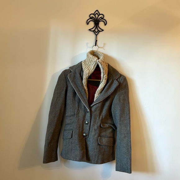 Superdry Jackets & Blazers - Superdry, The Havking Blazer, Size X-Small, removable neck, soft and Adorable